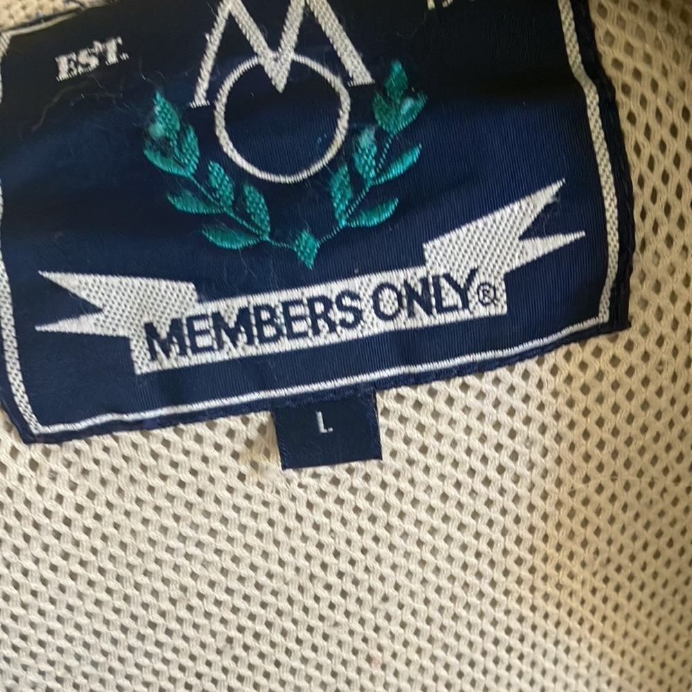 FINAL MARKDOWN Members only men’s windbreaker lar… - image 3
